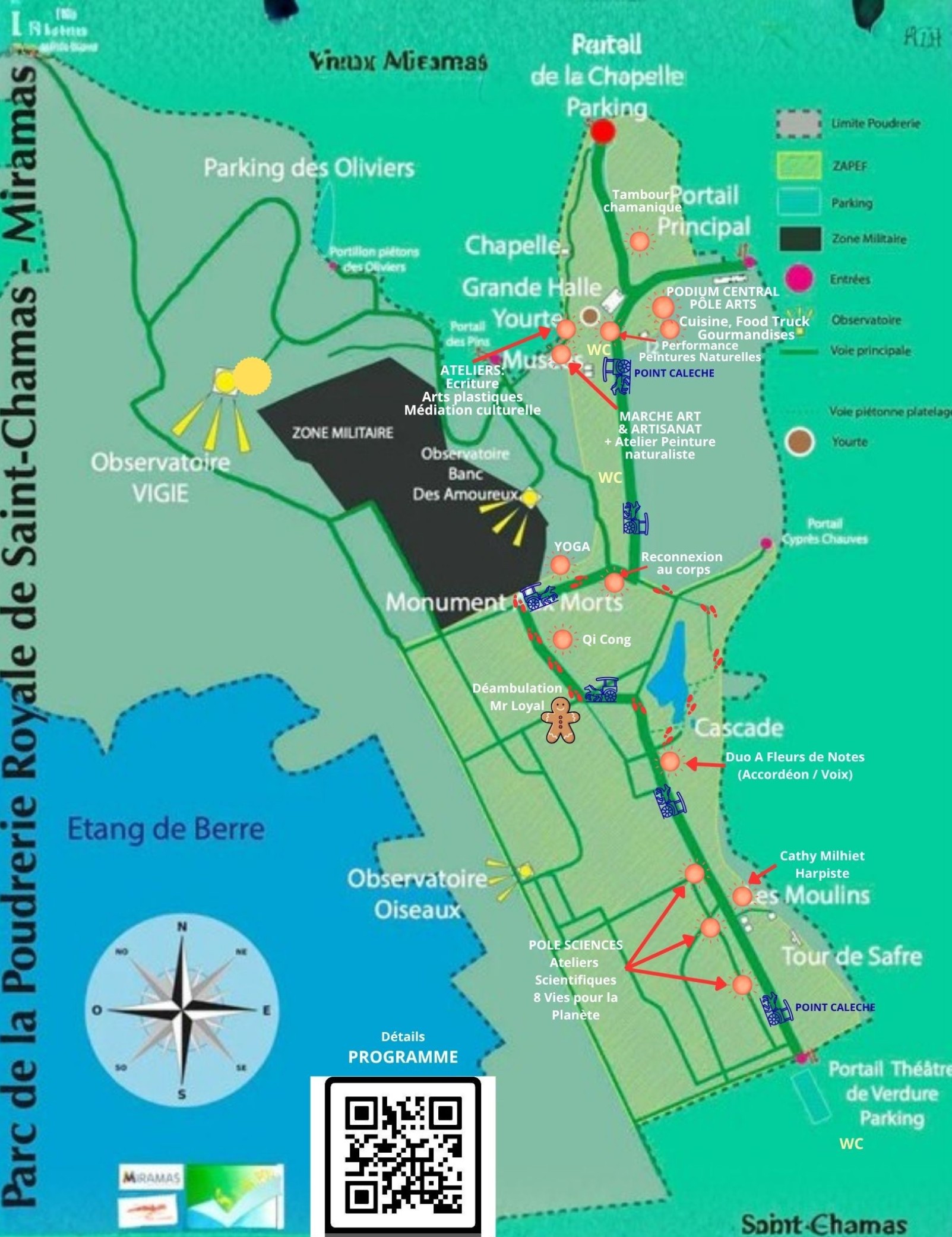 Plan du festival Odyssée 2026