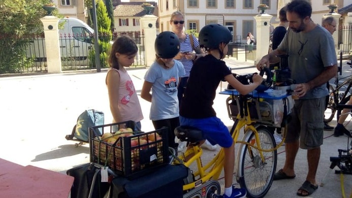 Vélo à énergie mécanique